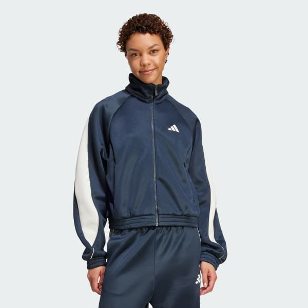 adidas Stadium Tracktop - Blue | adidas UK