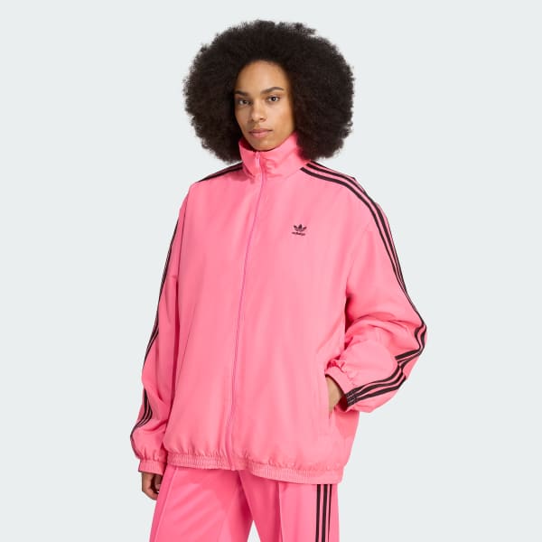 adidas Adilenium Season 3 Oversized Track Top - Red | Free