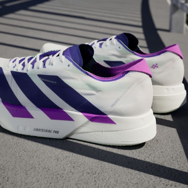 adidas Adizero Adios Pro 4 Sneakers - White | Free Shipping with