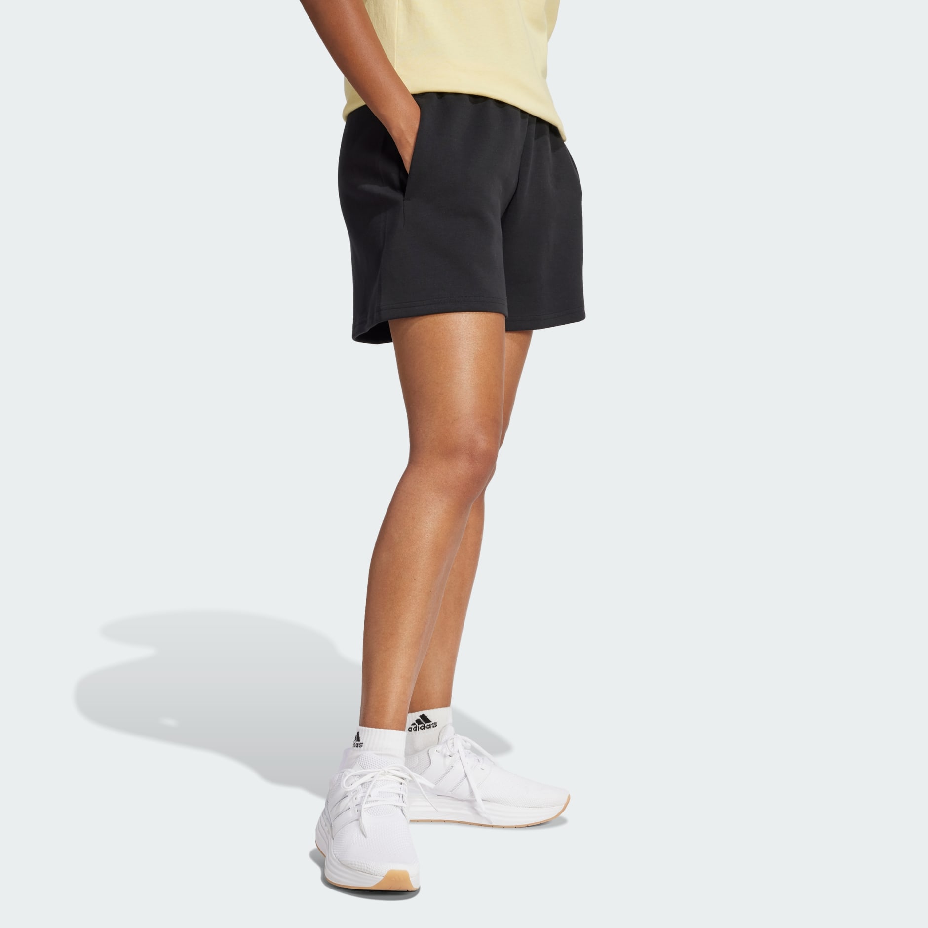 CLOTHING - Future Icons Small Logo Shorts - Black | adidas Oman