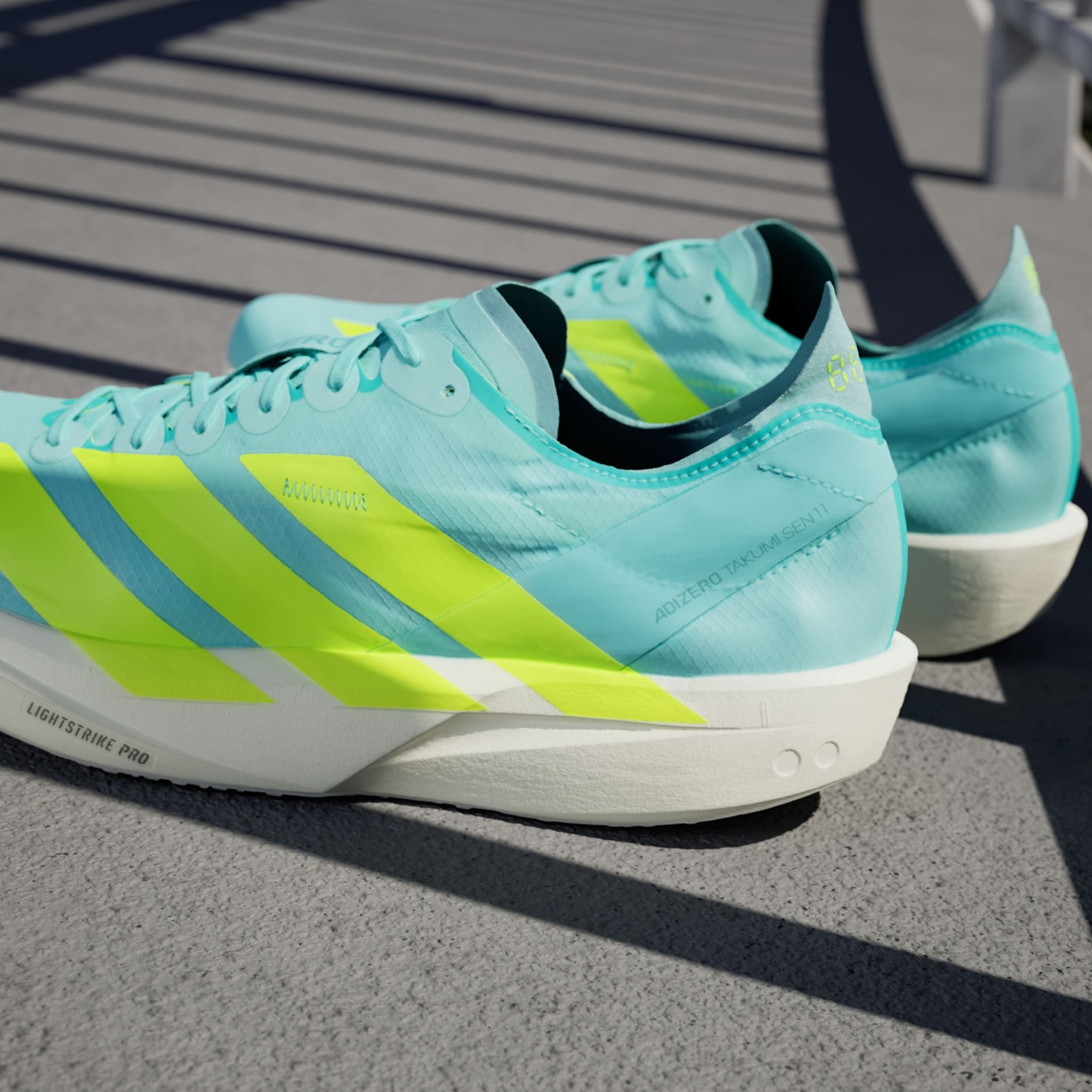 Men's Shoes - Adizero Takumi Sen 11 Shoes - Turquoise | adidas