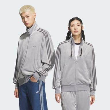 adidas メンズ - ジャージ - グレー 【アディダス公式】