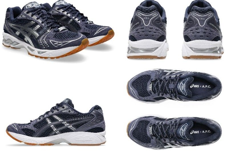 アシックスとA.P.C.がアパレルとシューズを揃えたテニスコレクションを