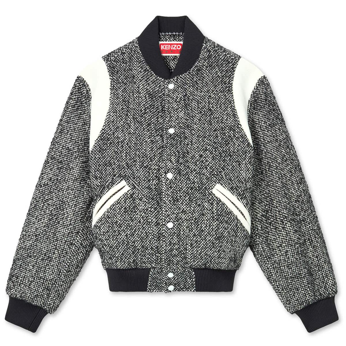 KENZO WOOL VARSITY JACKET Black （ケンゾー ウール バーシティ