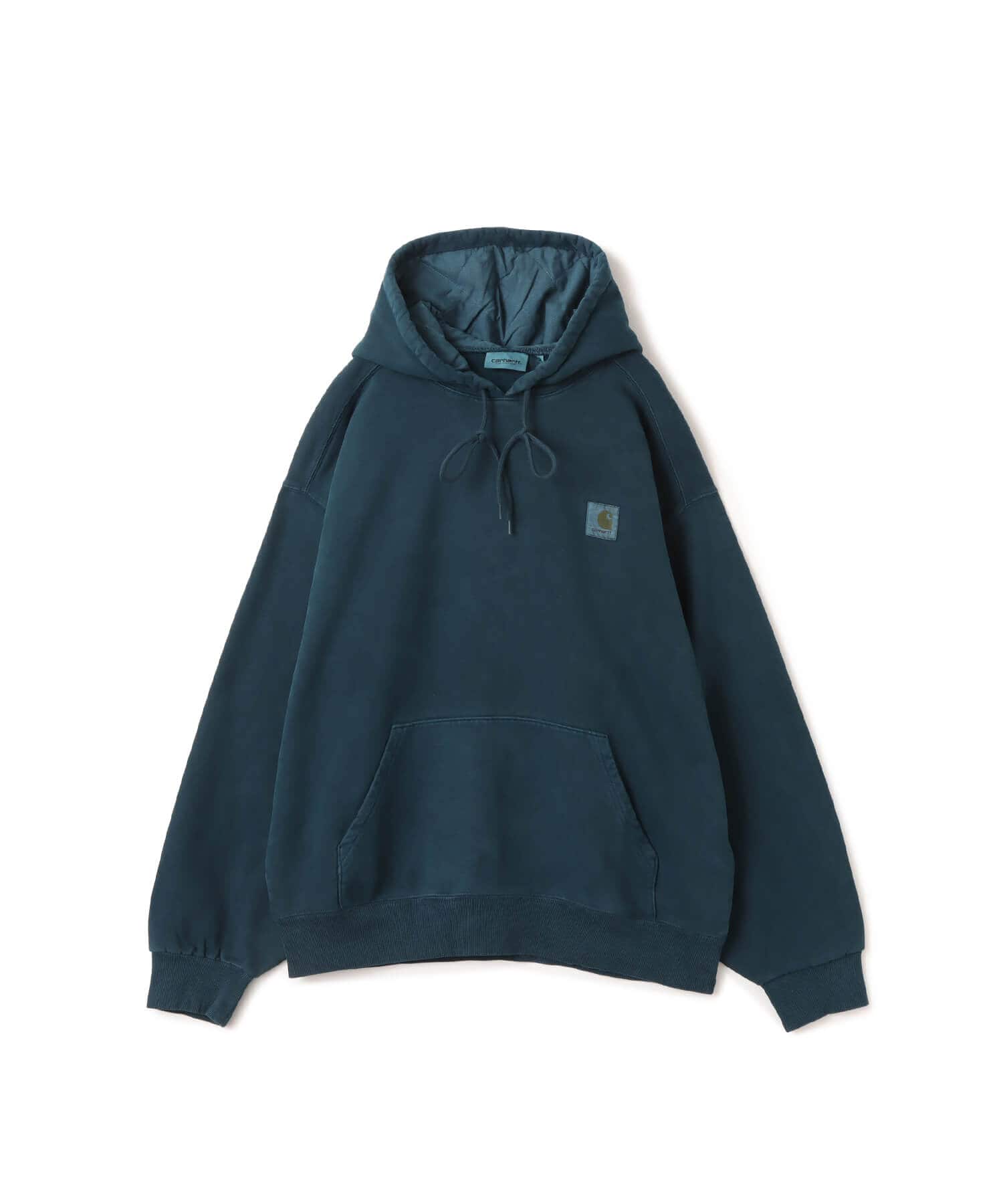 CARHARTT HOODED VISTA SWEATSHIRT Deep Lagoon / garment dyed