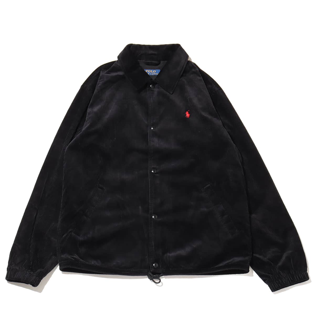 POLO RALPH LAUREN COACH'S JACKET CORDUROY POLO BLACK （ポロ ラルフ