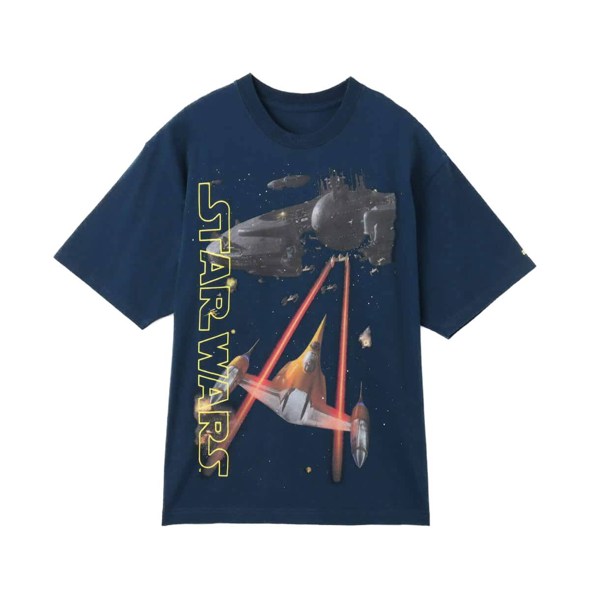 atmos 【STAR WARS】 Planet / T-shirt NAVY（アトモス スター