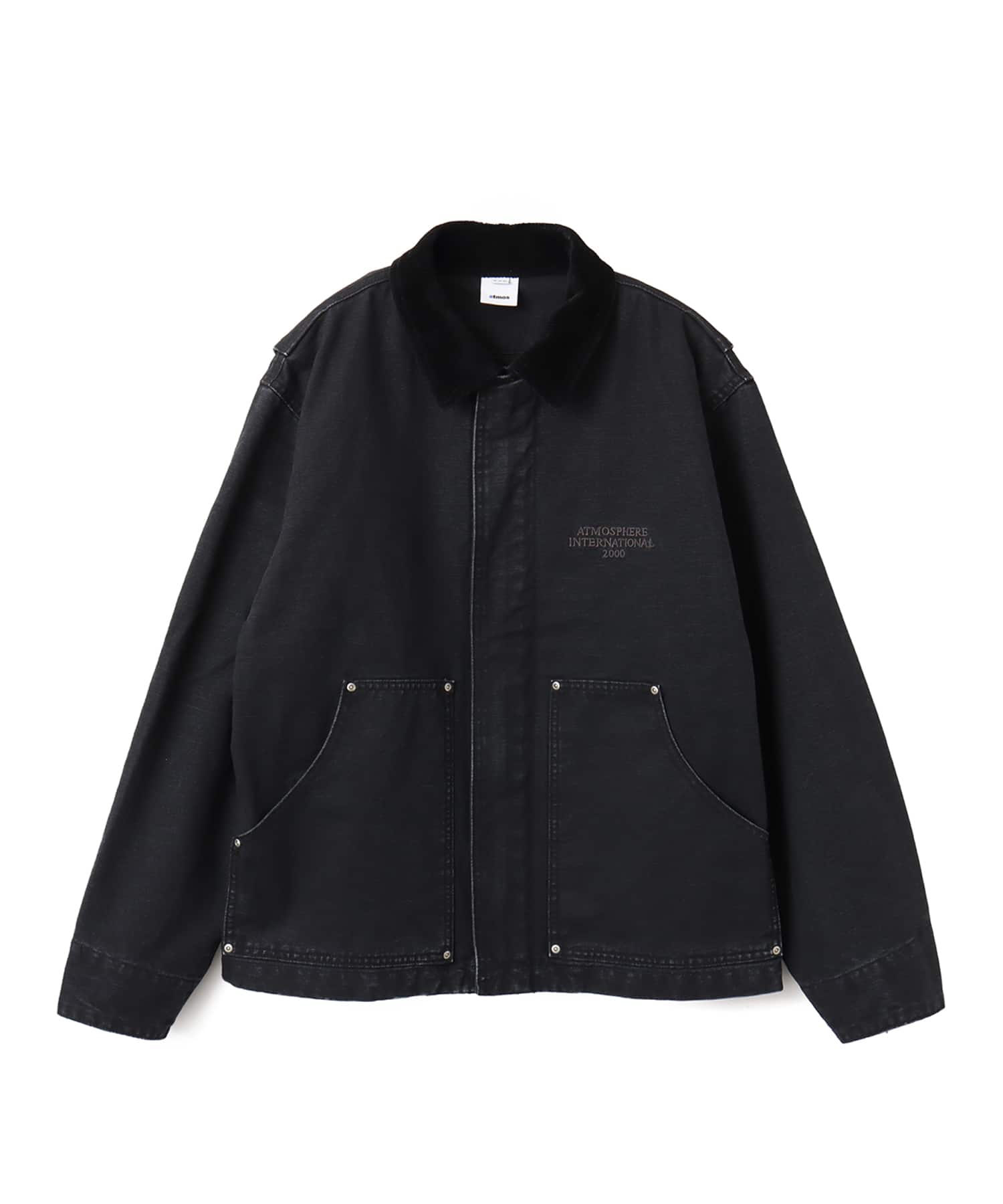 atmos Heavy Duck Work Jacket BLACK（アトモス ヘビーダック ワーク