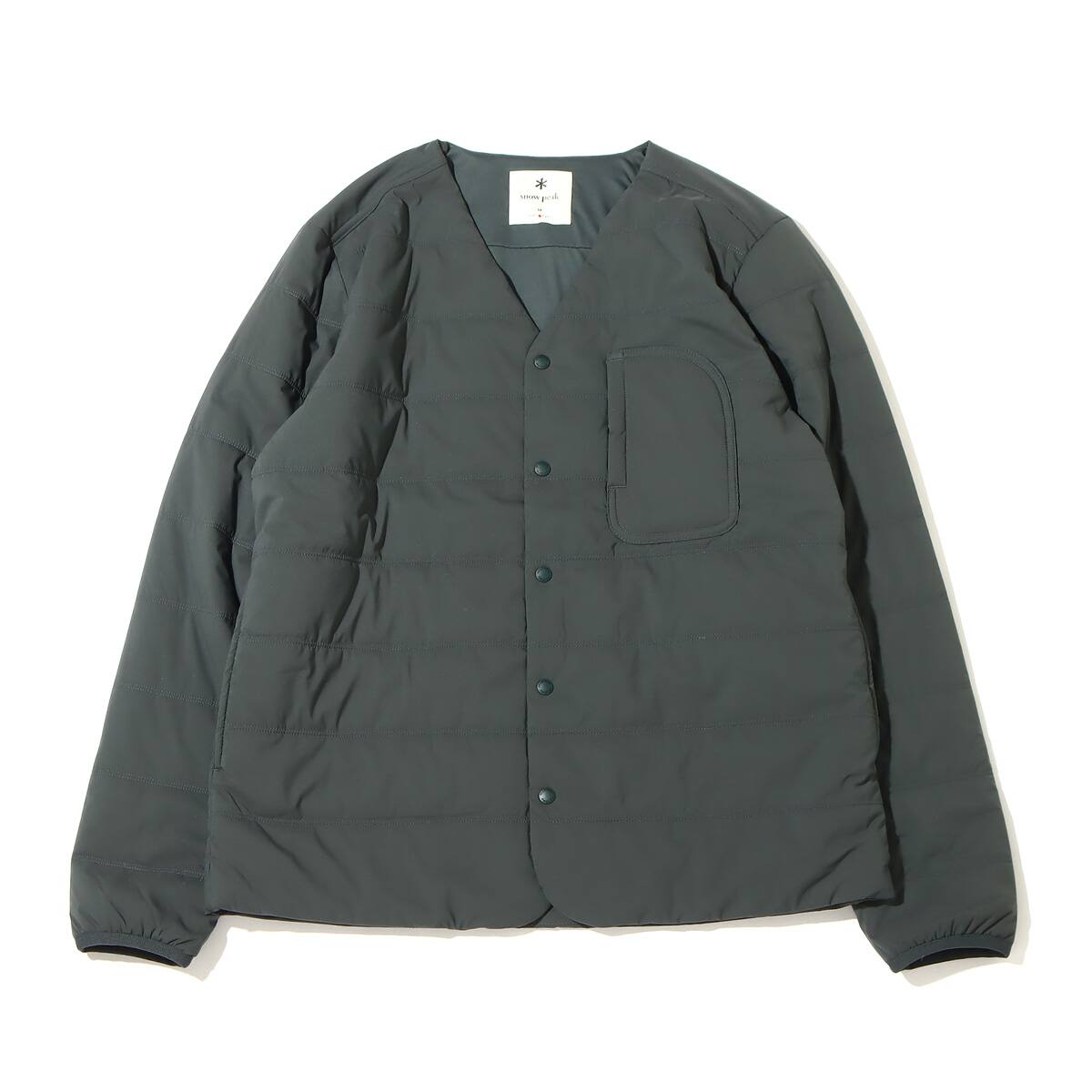 snow peak Flexible Insulated Cardigan Forestgreen 22FA-I