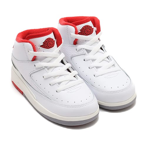 JORDAN BRAND AIR JORDAN 2 RETRO WHITE/FIRE RED-FIR-SAIL