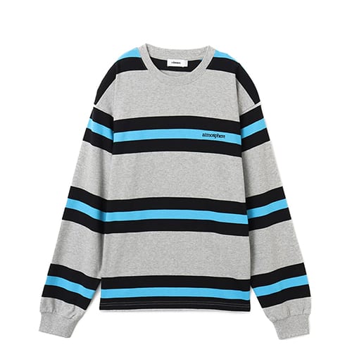 atmos Retro Border Long T-shirt BLACK （アトモス レトロ ボーダー