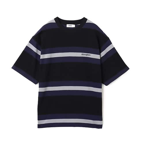 atmos Retro Border Long T-shirt GREEN （アトモス レトロ ボーダー