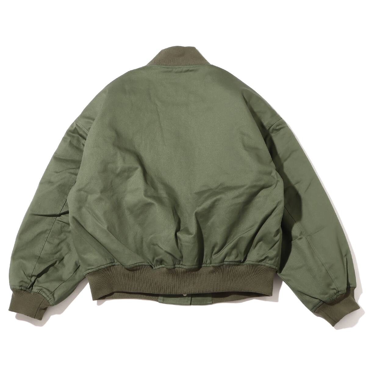 ANNA SUI NYC ワッペン ボンバージャケット KHAKI 22HO-I（アナスイ