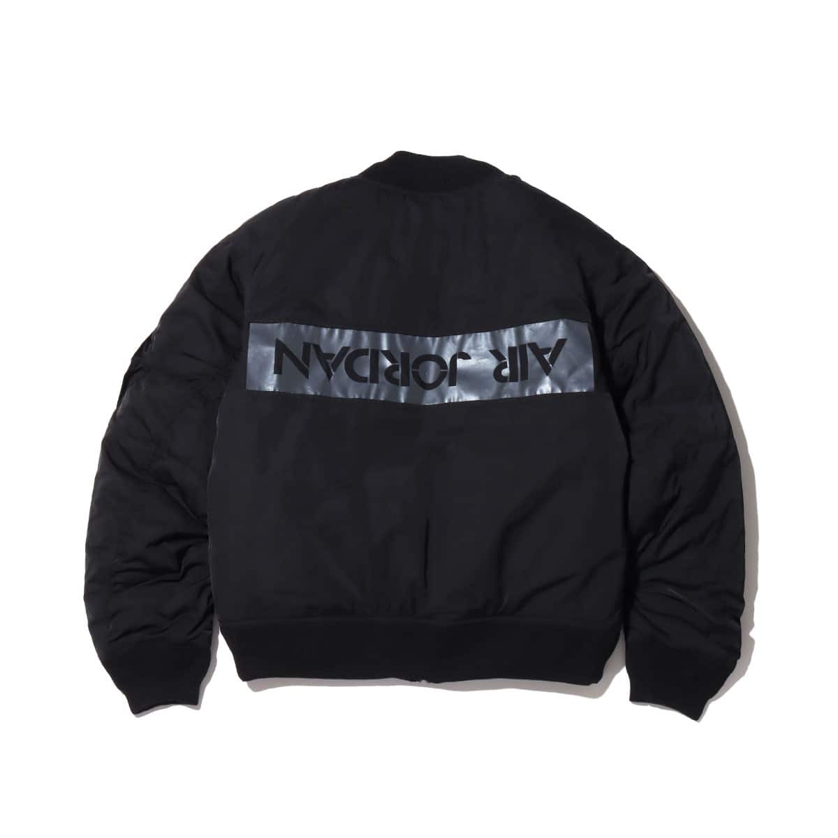 JORDAN BRAND AS M J MA-1 JACKET BLACK/INFRARED 23/REFLECT BLACK