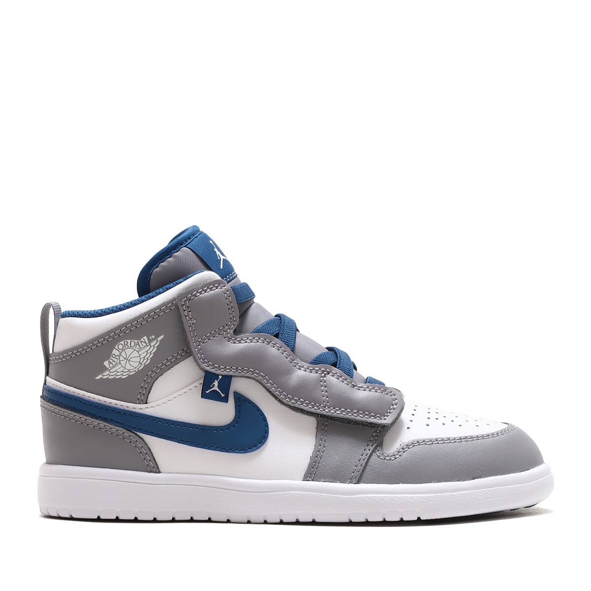 JORDAN BRAND JORDAN 1 MID ALT PS CEMENT GREY/WHITE-TRUE BLUE 23SP