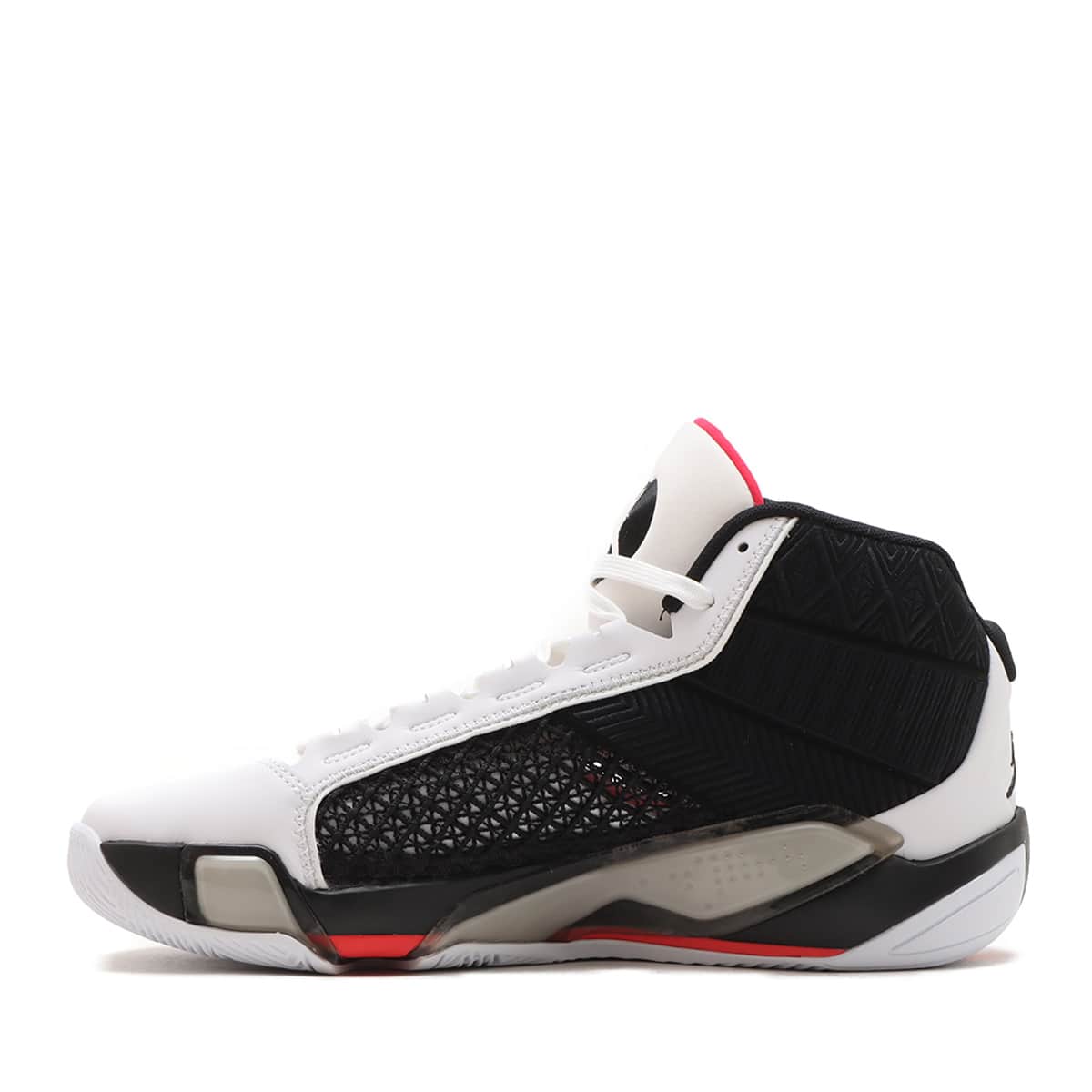JORDAN BRAND AIR JORDAN XXXVIII PF WHITE/BLACK-SIREN RED 23FA-I
