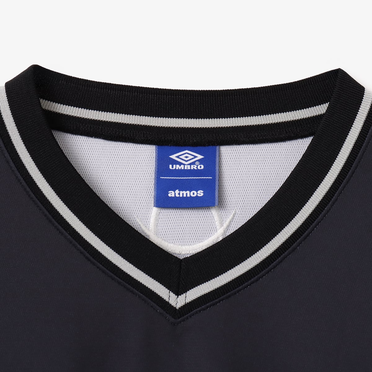 UMBRO x atmos LS Soccer Jersey BLACK（アンブロ x アトモス エルエス
