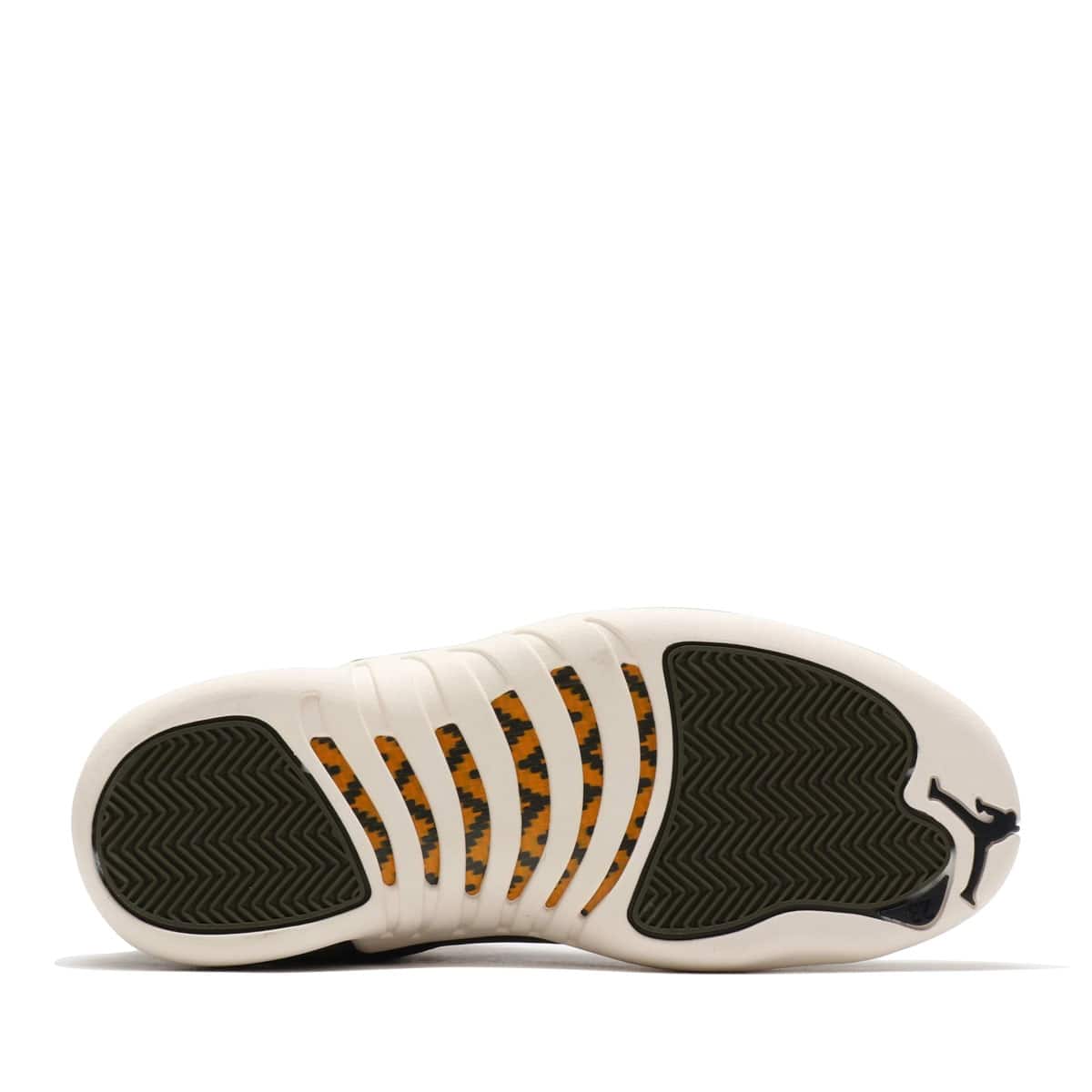 JORDAN BRAND AIR JORDAN 12 RETRO OLIVE CANVAS/METALLIC GOLD-BLACK