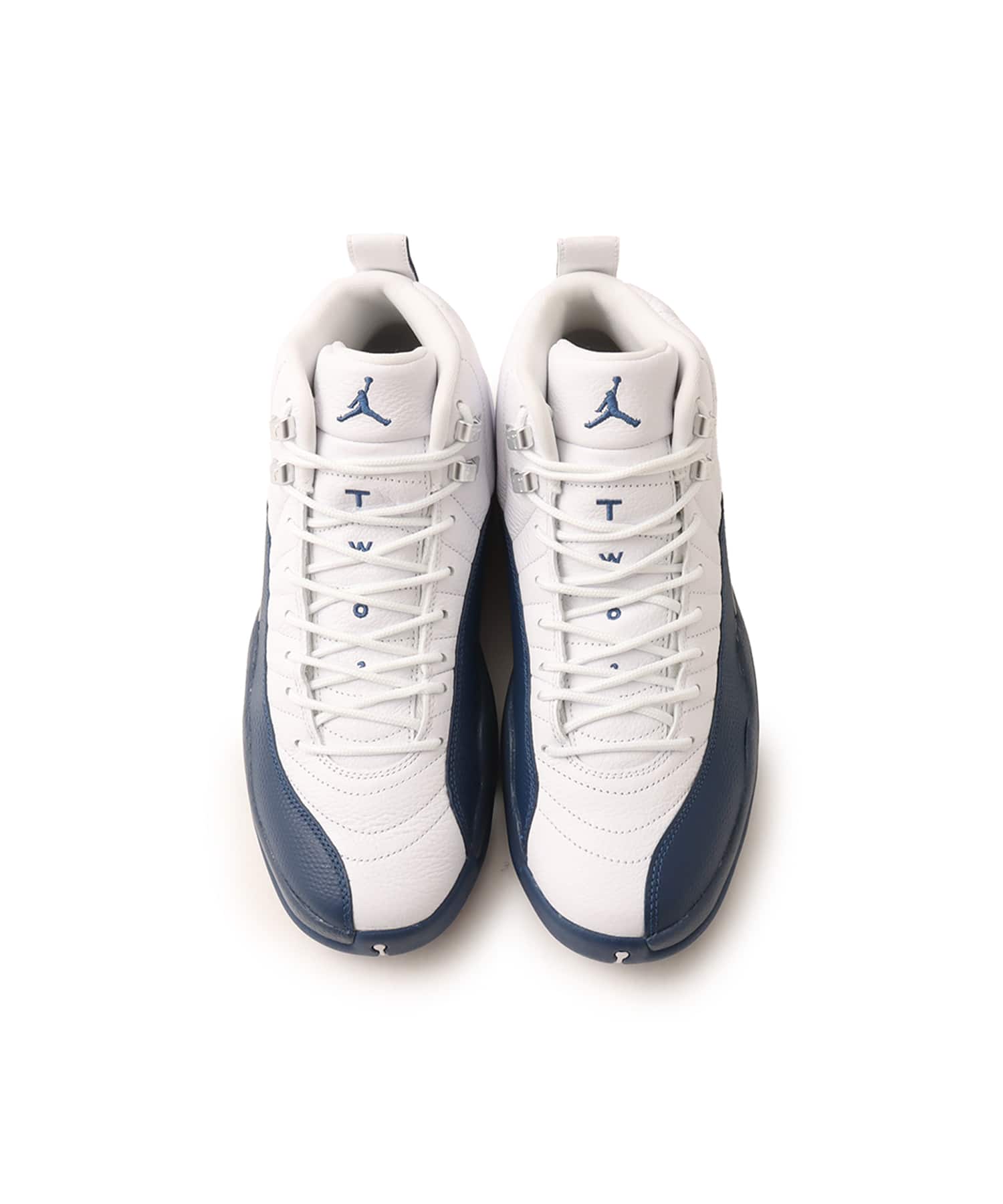 JORDAN BRAND AIR JORDAN 12 RETRO WHITE/FRENCH BLUE-METALLIC SILVER