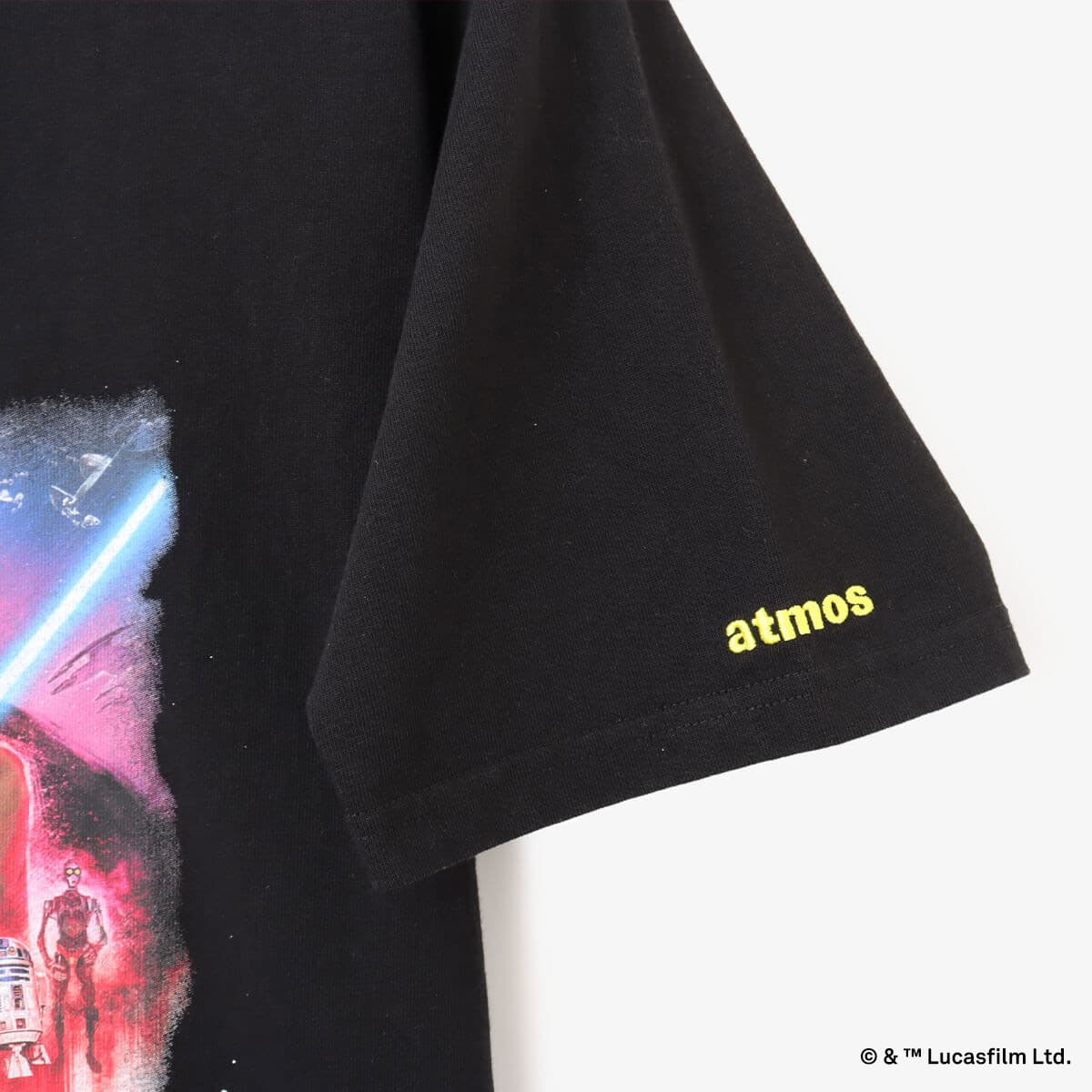 atmos 【STAR WARS】 EPISODE 1 / T-shirt BLACK（アトモス スター
