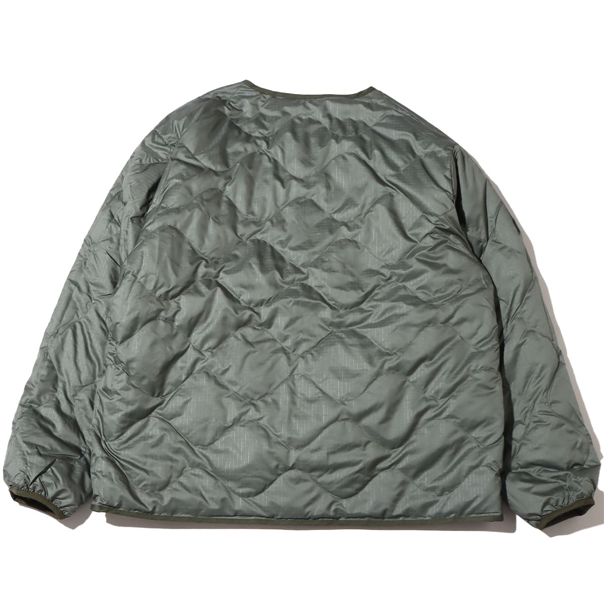 nanamica Reversible Down Cardigan Sage Green 22FA-I（ナナミカ
