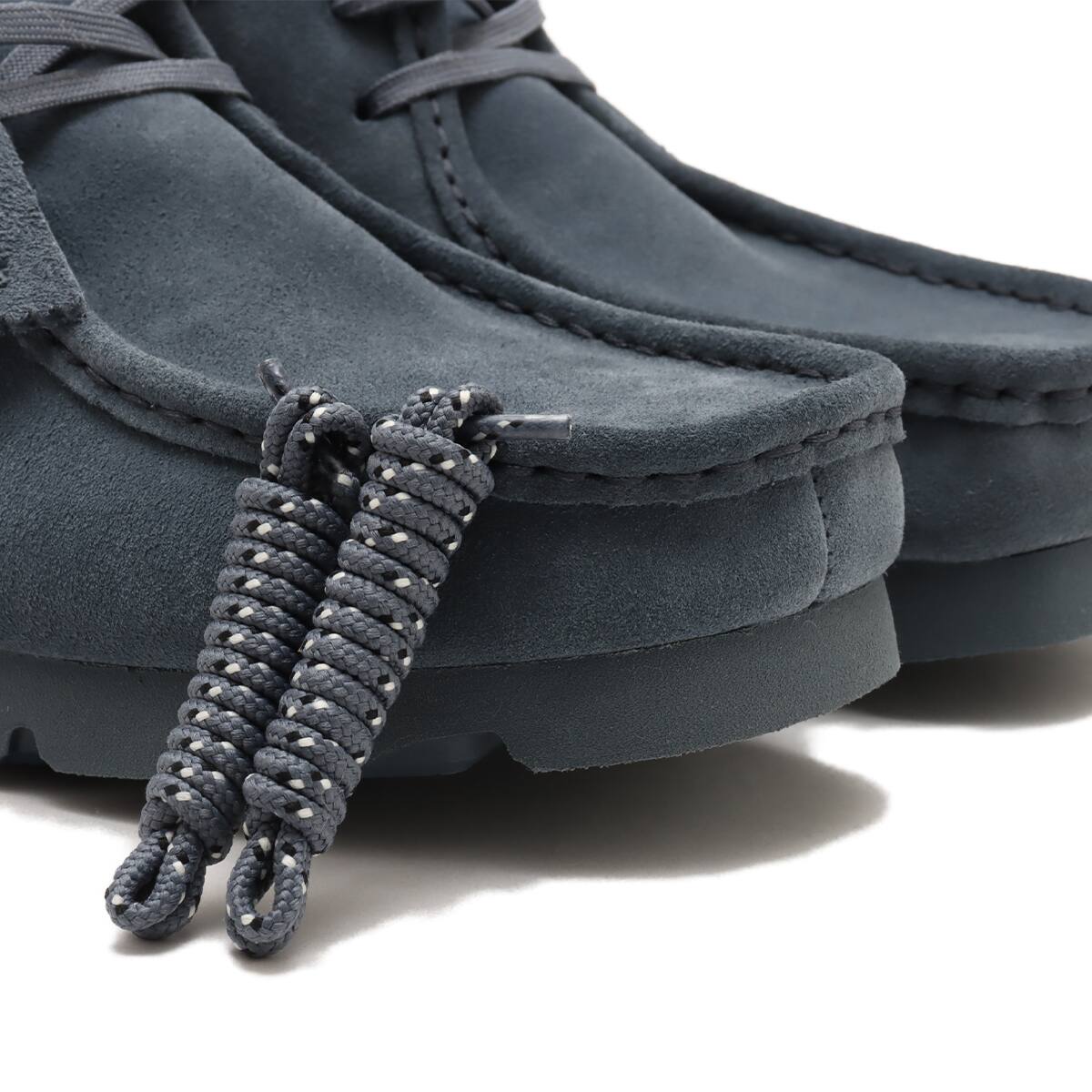 CLARKS Wallabee GTX Blue/Grey Sde 24SP-I（クラークス ワラビー GTX
