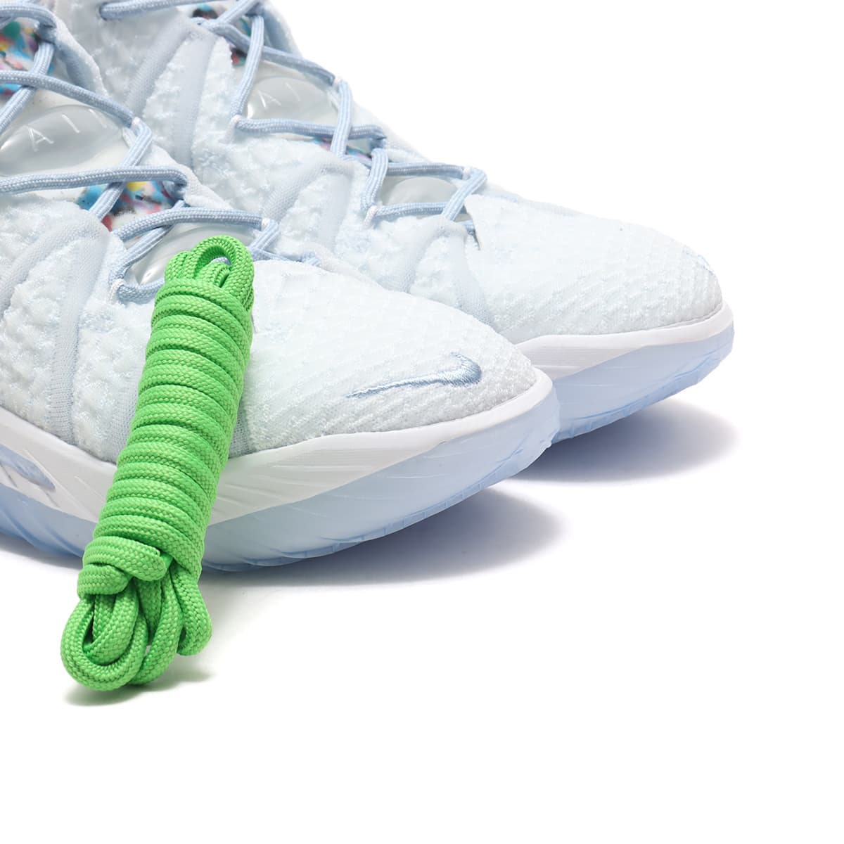 NIKE LEBRON XVIII BLUE TINT/WHITE-CLEAR 21SP-S（ナイキ レブロン