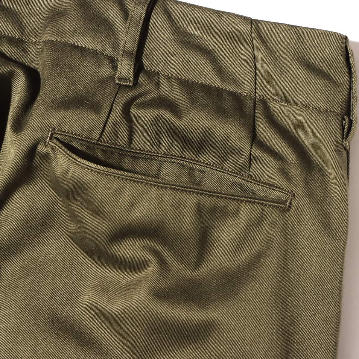 nanamica Wide Chino Pants Moss Green 22FA-I（ナナミカ ワイド チノ