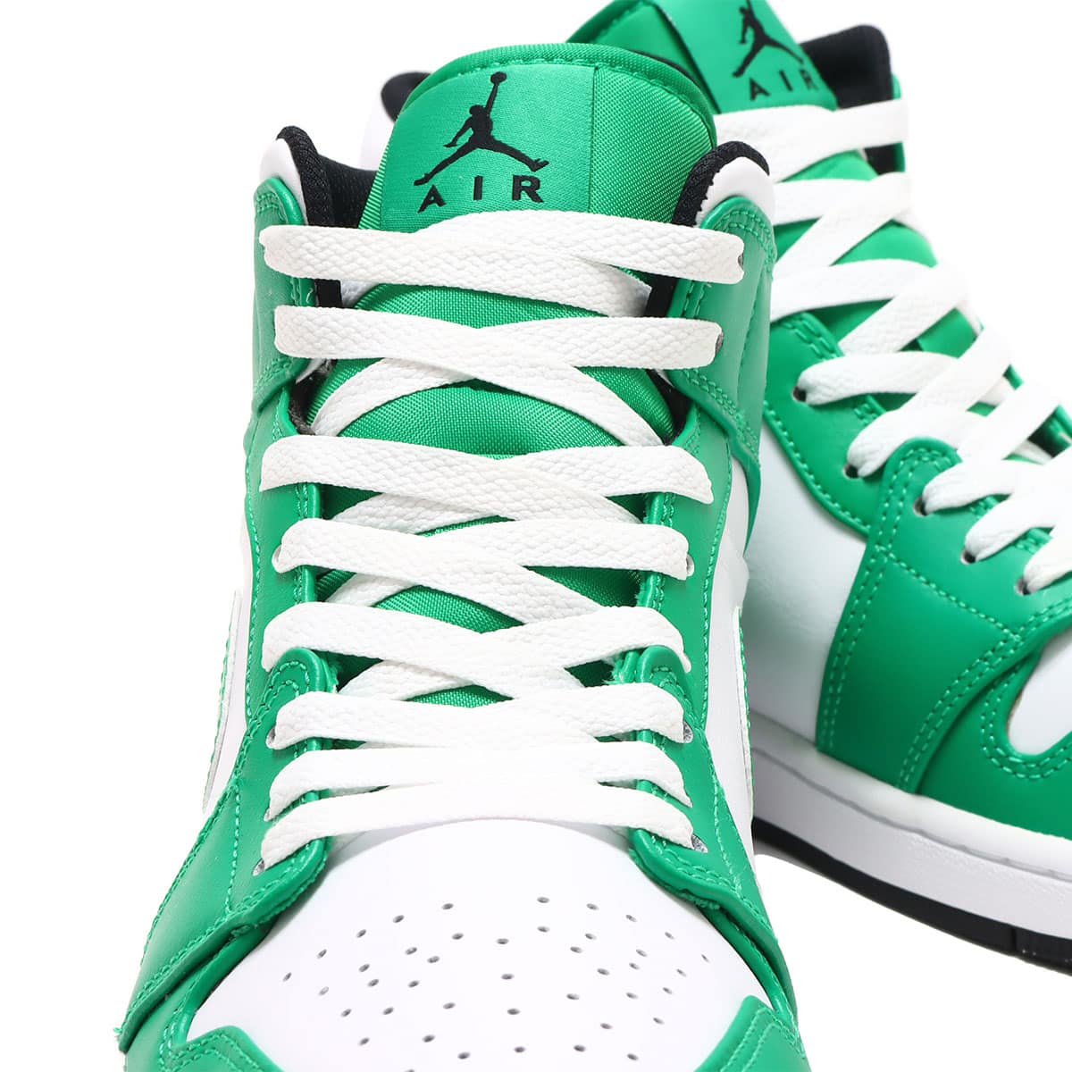 JORDAN BRAND AIR JORDAN 1 MID LUCKY GREEN/BLACK-WHITE 23SU-I
