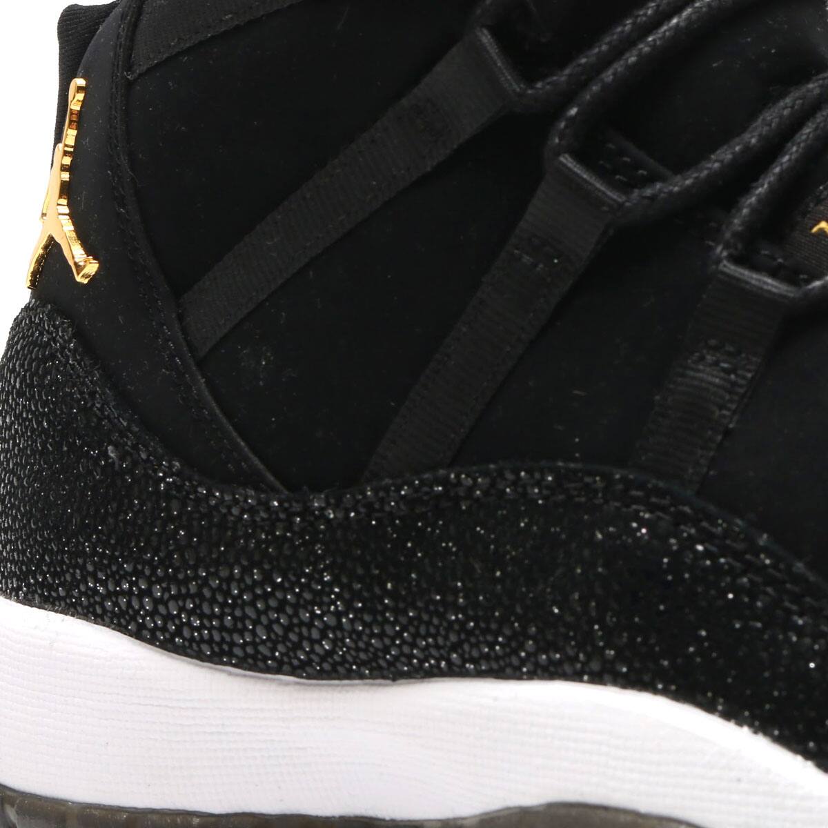 JORDAN BRAND AIR JORDAN 11 RETRO PREM HC BLACK/METALLIC GOLD-WHITE
