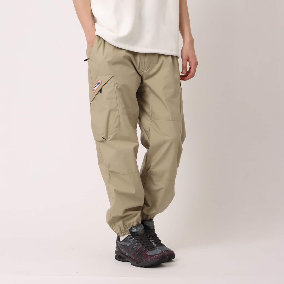 Marmot × atmos Cargo Track PANTS BEIGE（マーモット × アトモス