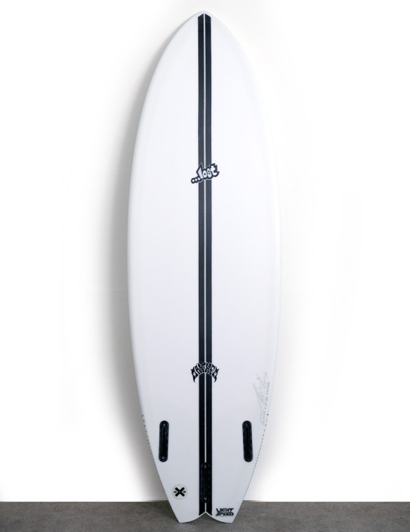 Lost RNF 96 Surfboard Lightspeed 6ft 2 Futures - White