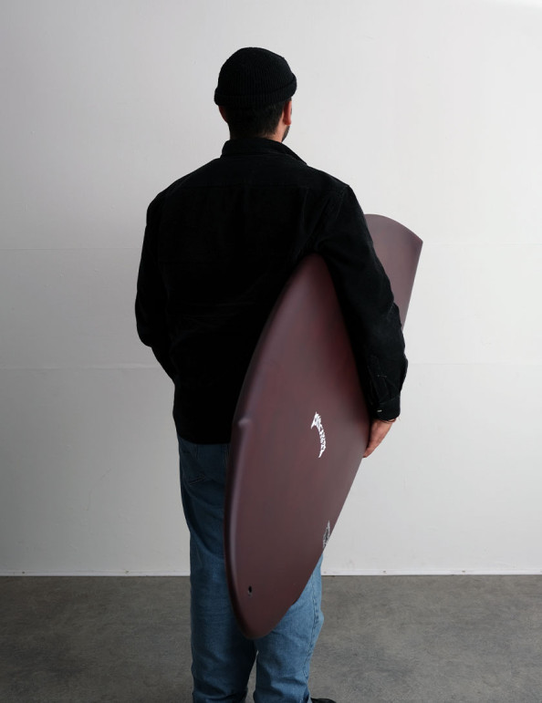 Lost Retro Tripper Black Sheep Surfboard 5ft 11 Futures - Wine