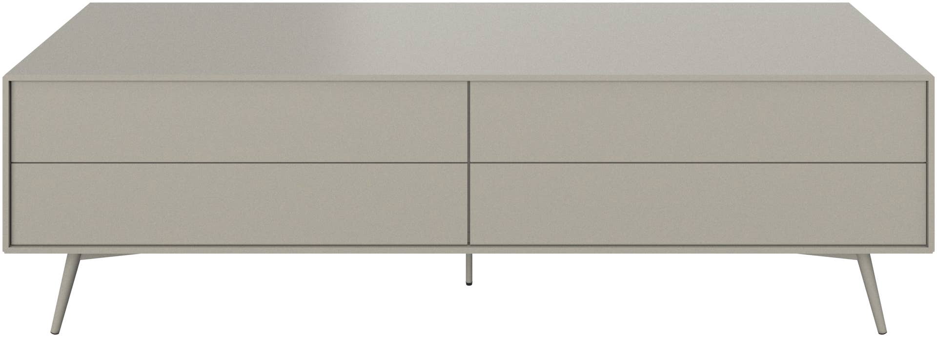 Fermo TV/Hi-Fi ユニット、ドロップダウン式ドア ＆ ドロワー付き