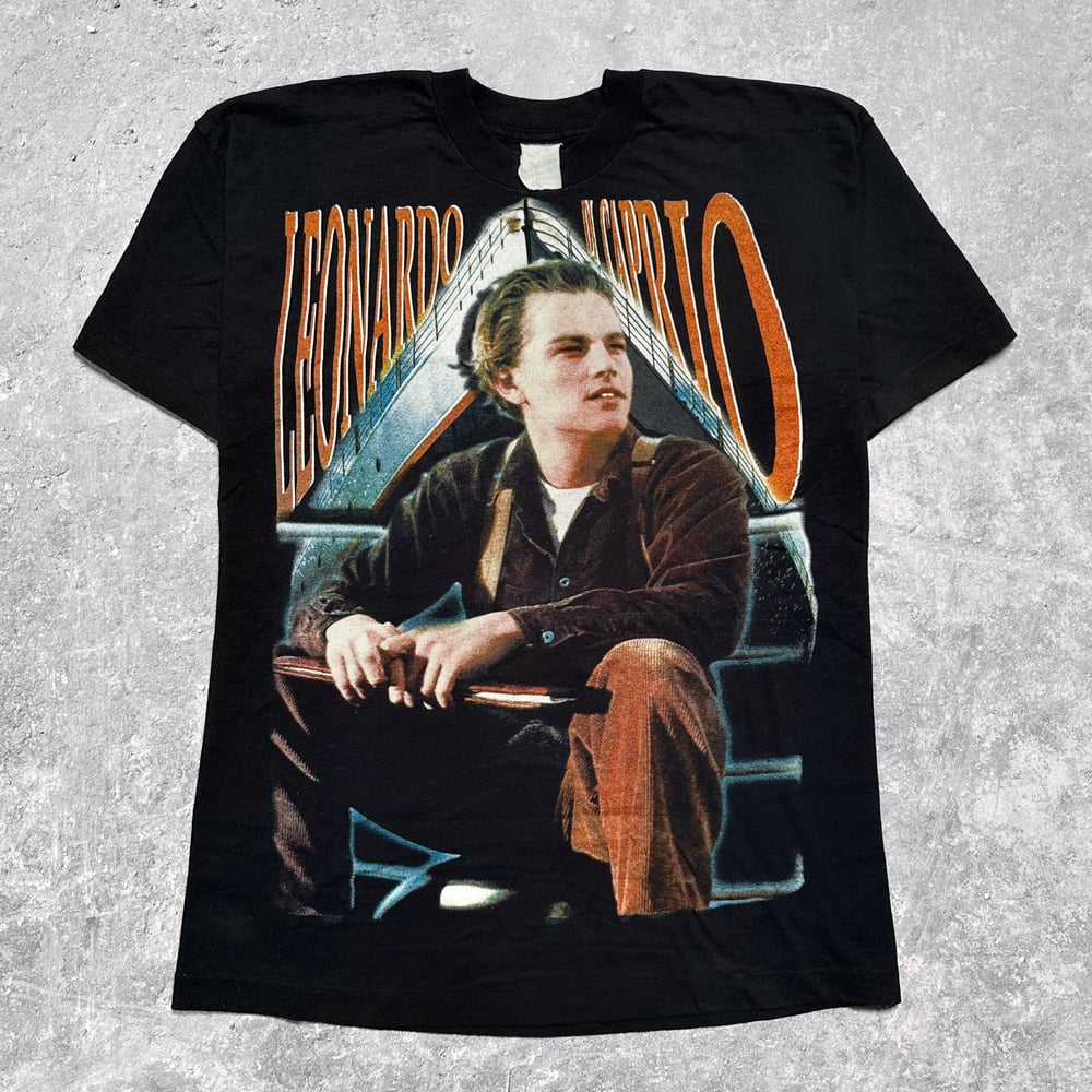 Leonardo DiCaprio 1990's 'Titanic' T-Shirt | NLVintage