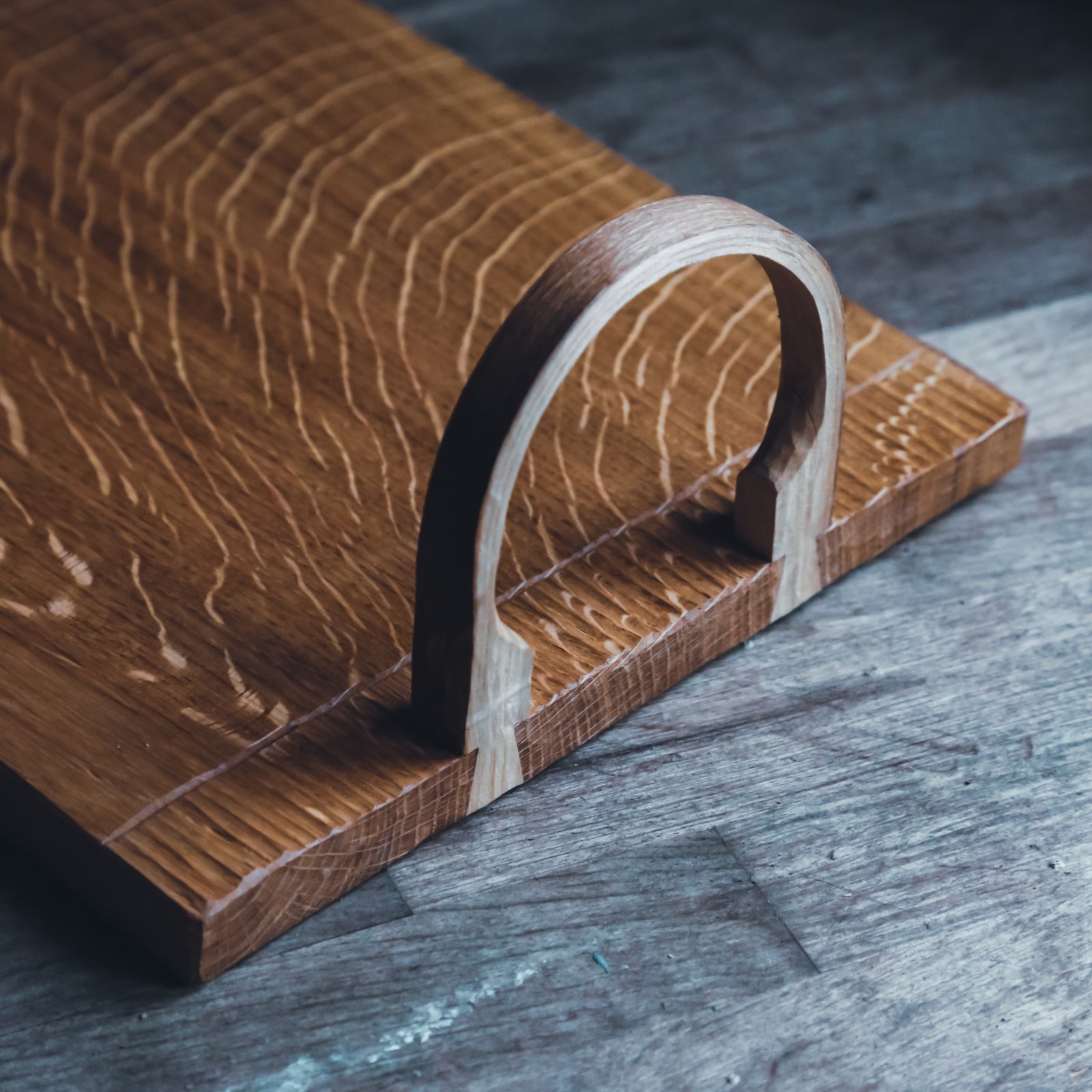 Trethvenn - Smooth Shore Tray | Cornish woodsmith