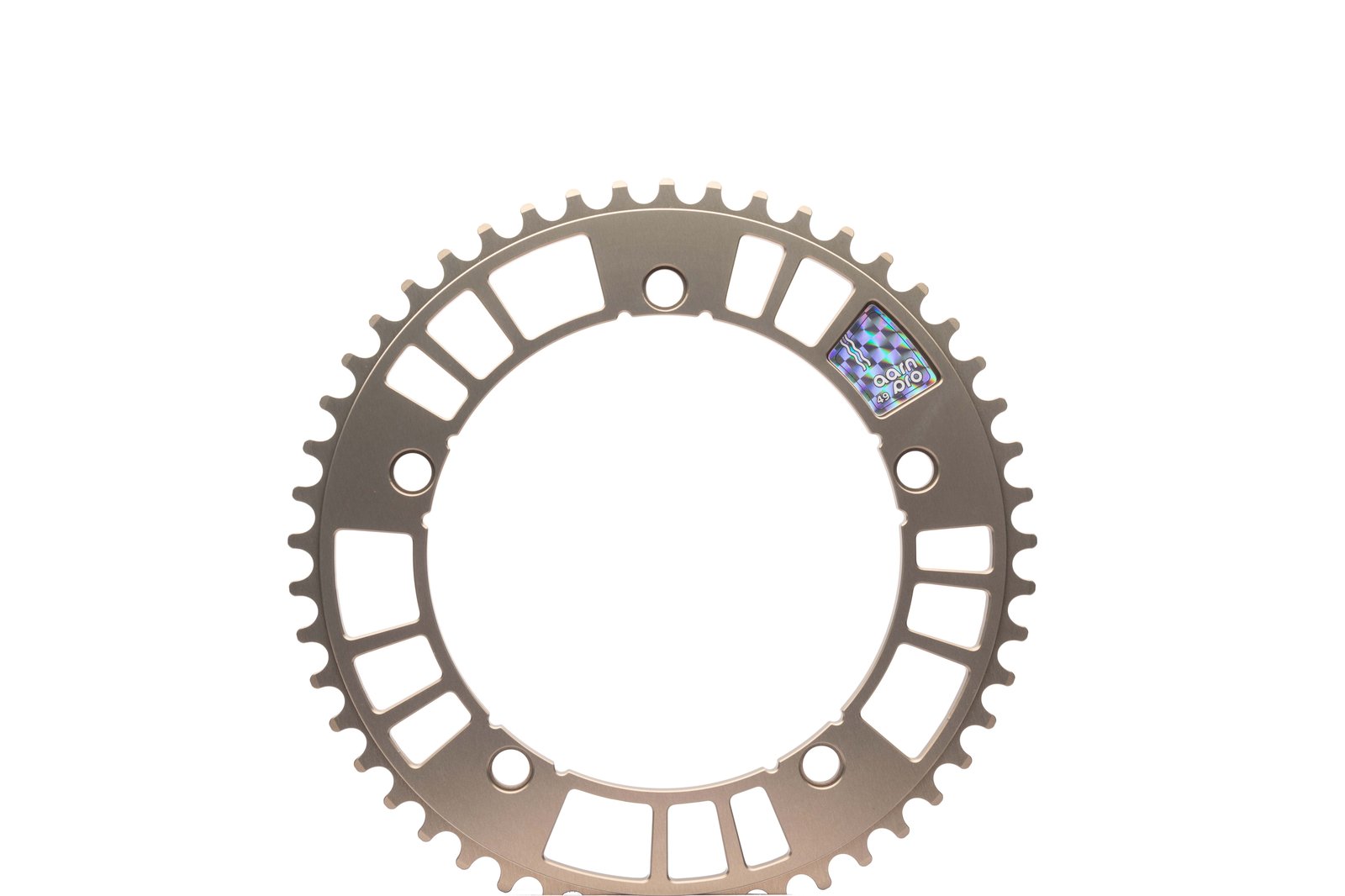 パーツ aarn TRACK CHAINRING 144 SILVER 47T New Aarn Track