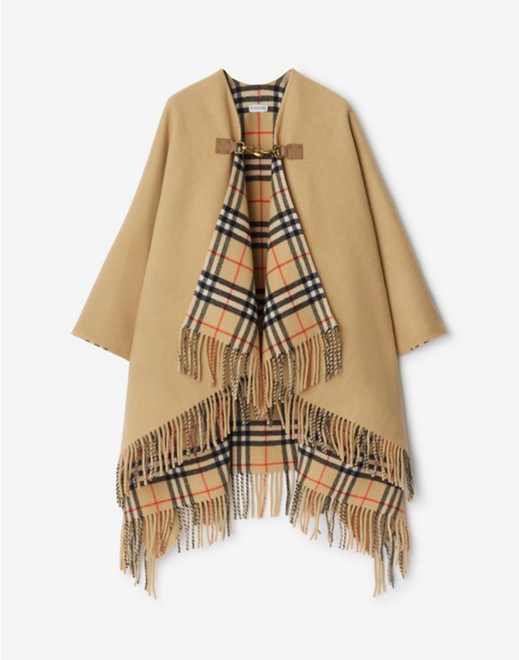 BURBERRY LONDON ノバチェック柄 ケープ ポンチョ 大判 ストール