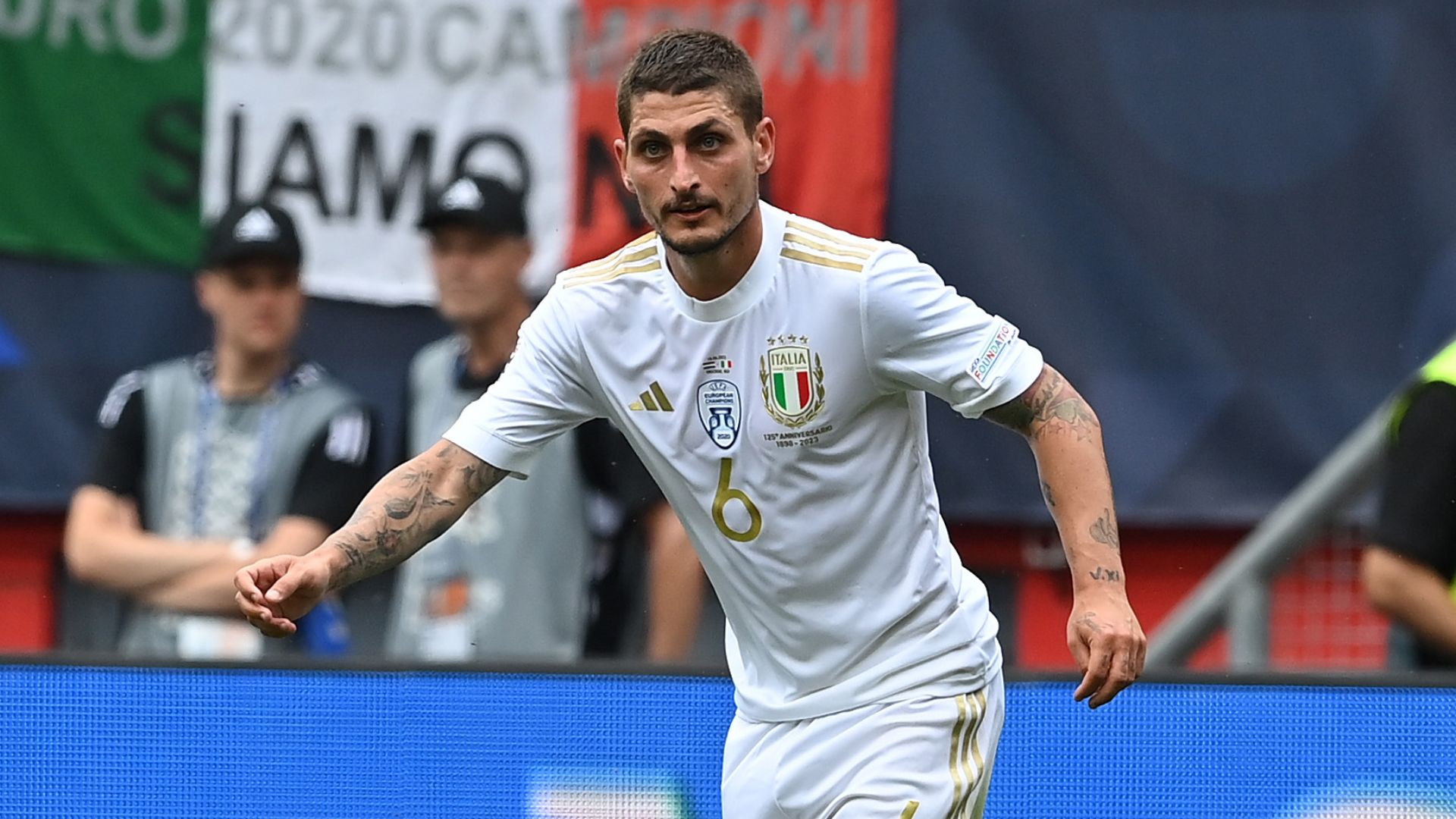 実支給イタリア代表マルコ・ヴェッラッティ カタールWC 欧州予選対北
