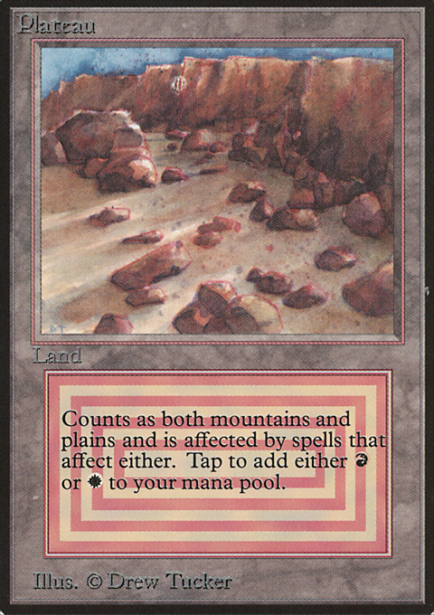 Plateau Price From Revised Edition (Foreign Black Border) FBB