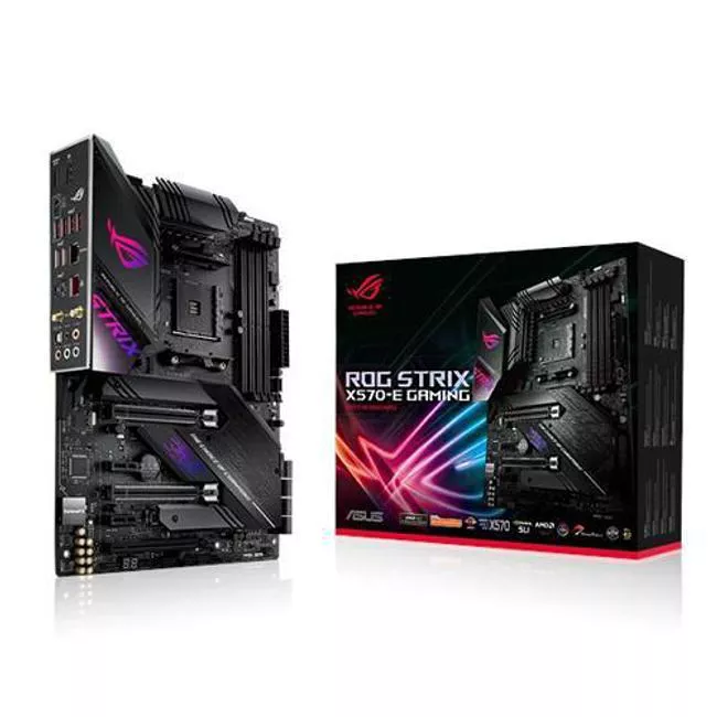 ASUS ROG STRIX X570-E GAMING Desktop Motherboard - 1x Socket AM4