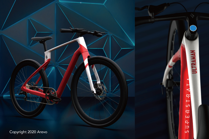 ウルトラマンカラーも登場。超軽量11kgの3Dプリント電動アシスト自転車