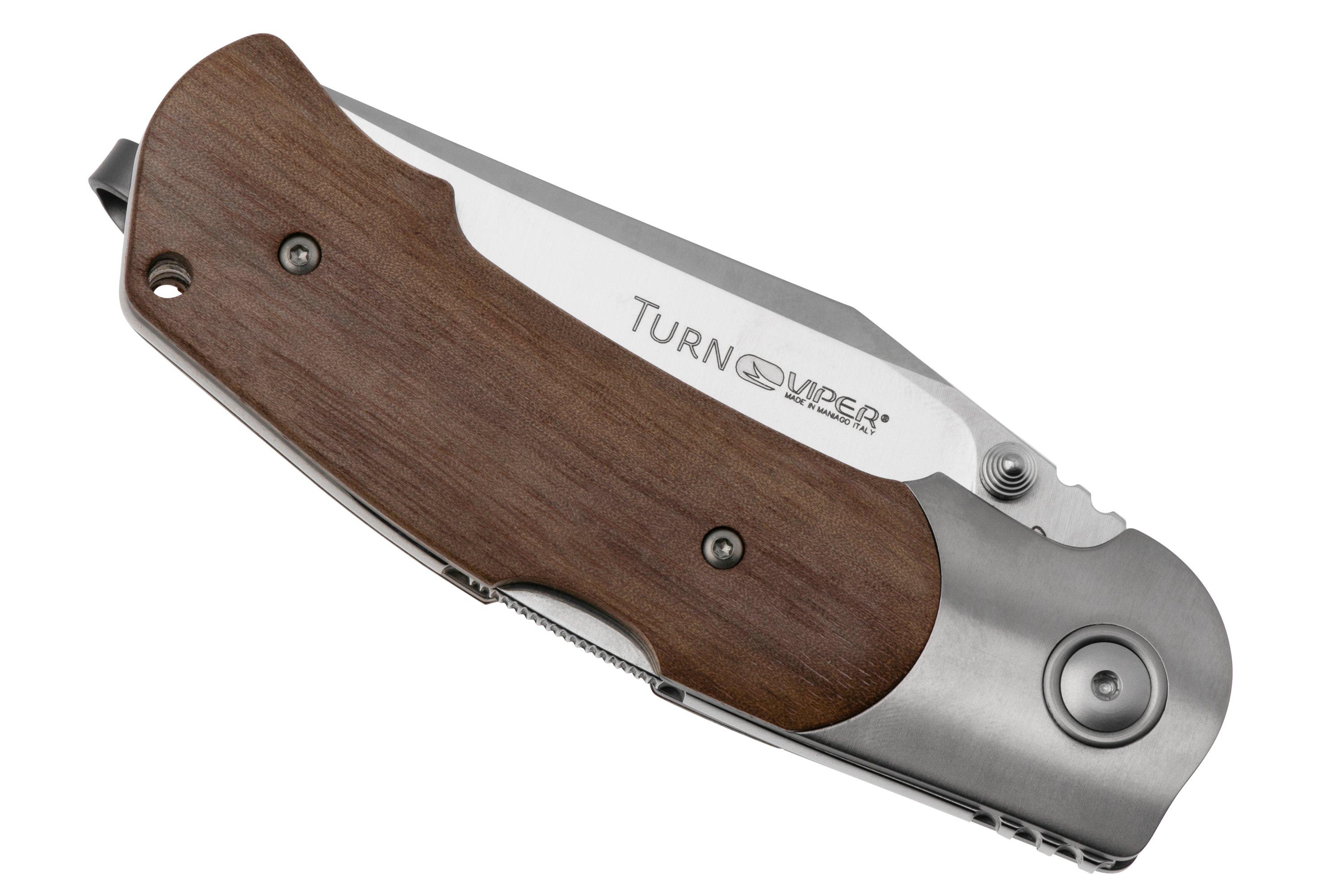 Viper Turn V5986NO Walnut pocket knife, Fabrizio Silvestrelli
