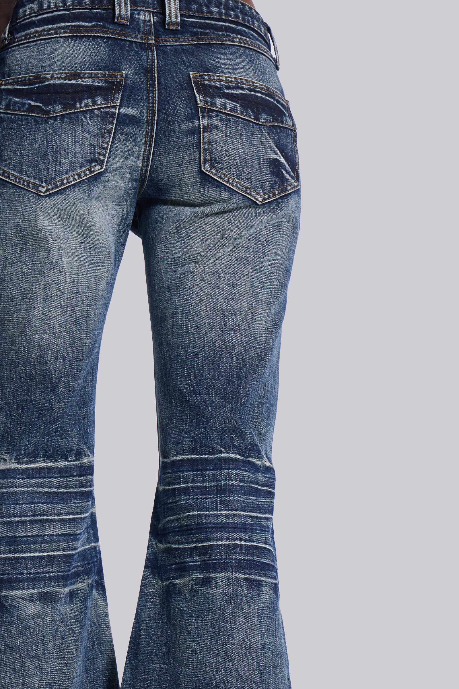 Shop Mid Blue Drift Jeans | Jaded London