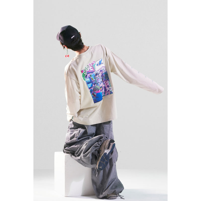 Denim Cargo Pants - ZUTOMAYO MART