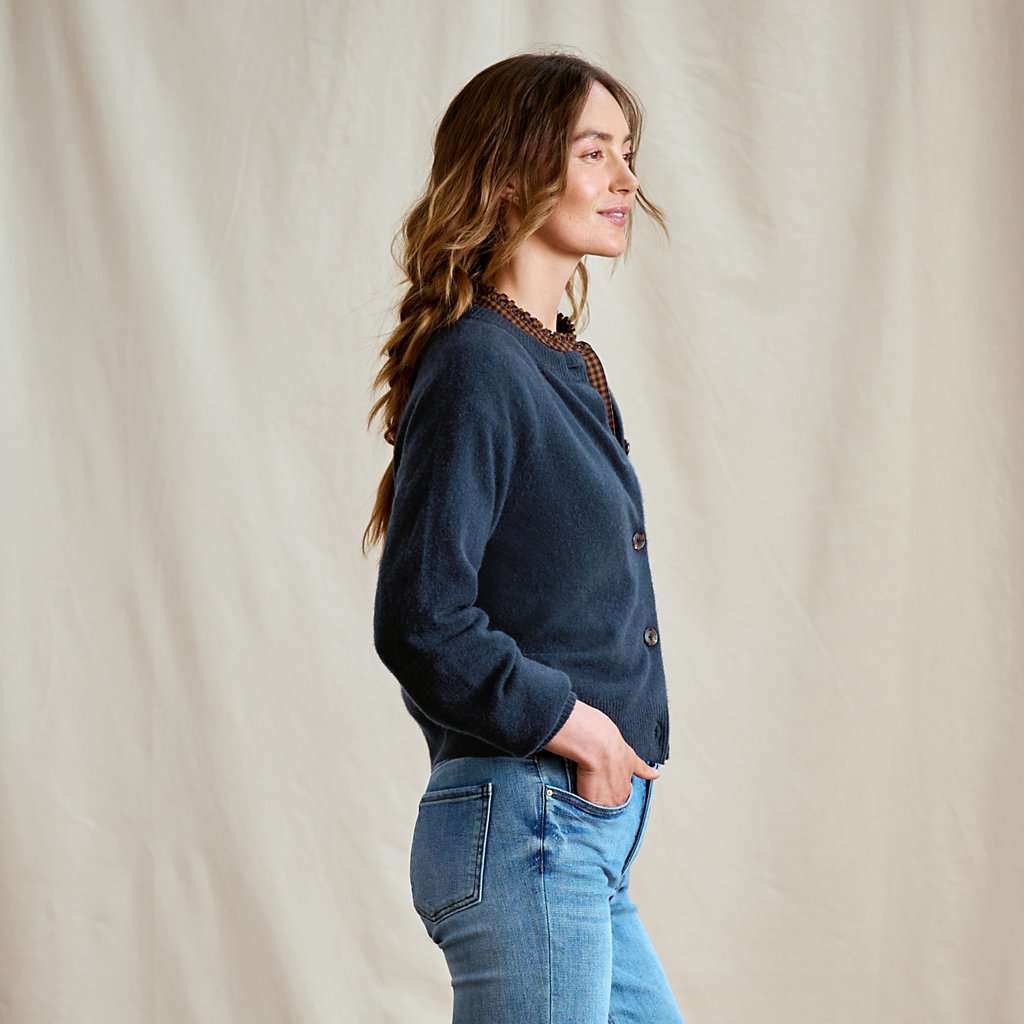 Boiled Cashmere Cardigan | Orvis
