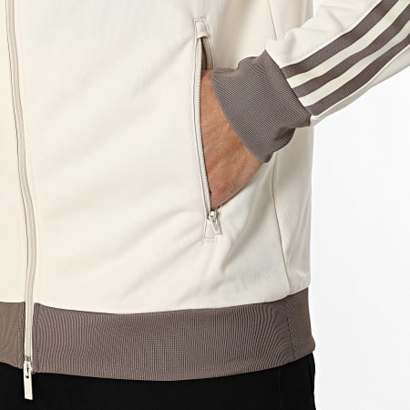 Adidas Originals - Classic Zip Sweat JP2522 Beige Brown - Ryses