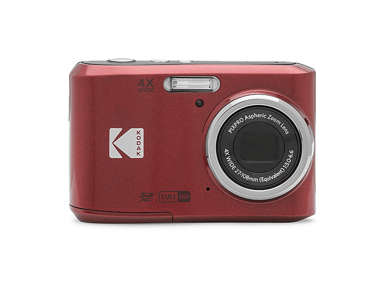 KODAK PixPro FZ45 Digitalkamera Rot | MediaMarkt