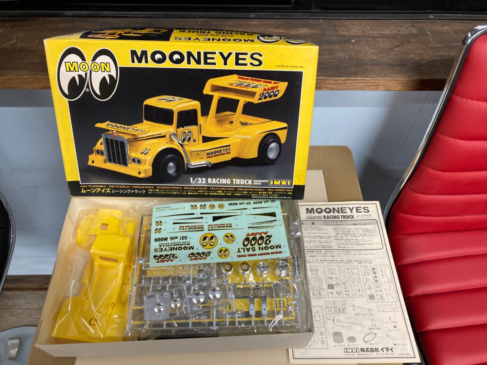 プラモ MOONEYES ムーンアイズ RACING TRUCK レーシング トラック IMAI