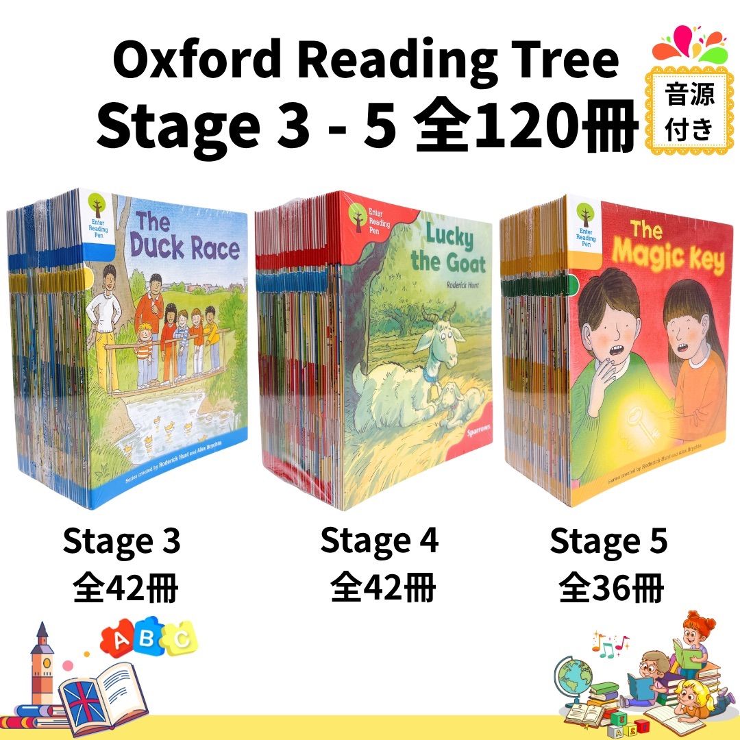 ORT ステージ1-9 英語絵本340冊 MaiyaPen対応 オックスフォード